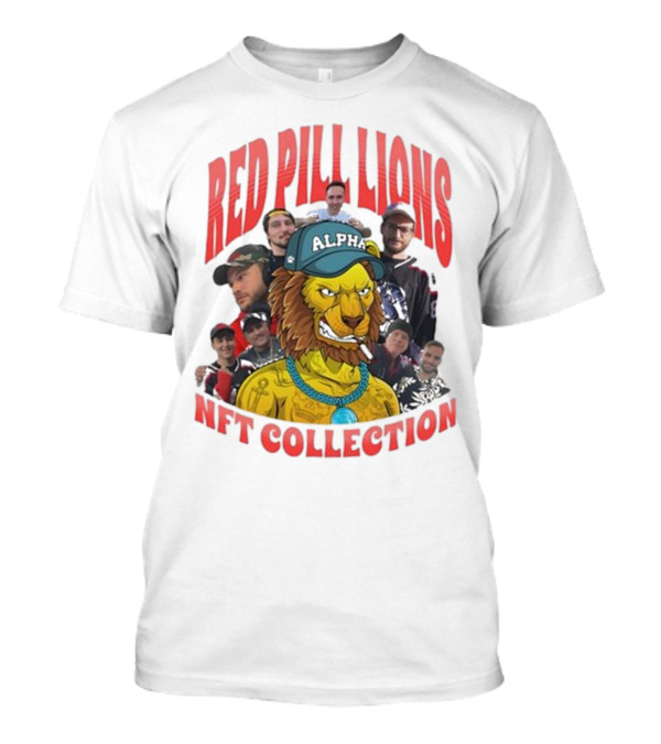 Red Pill Lions NFT Collection Alpha T-Shirt