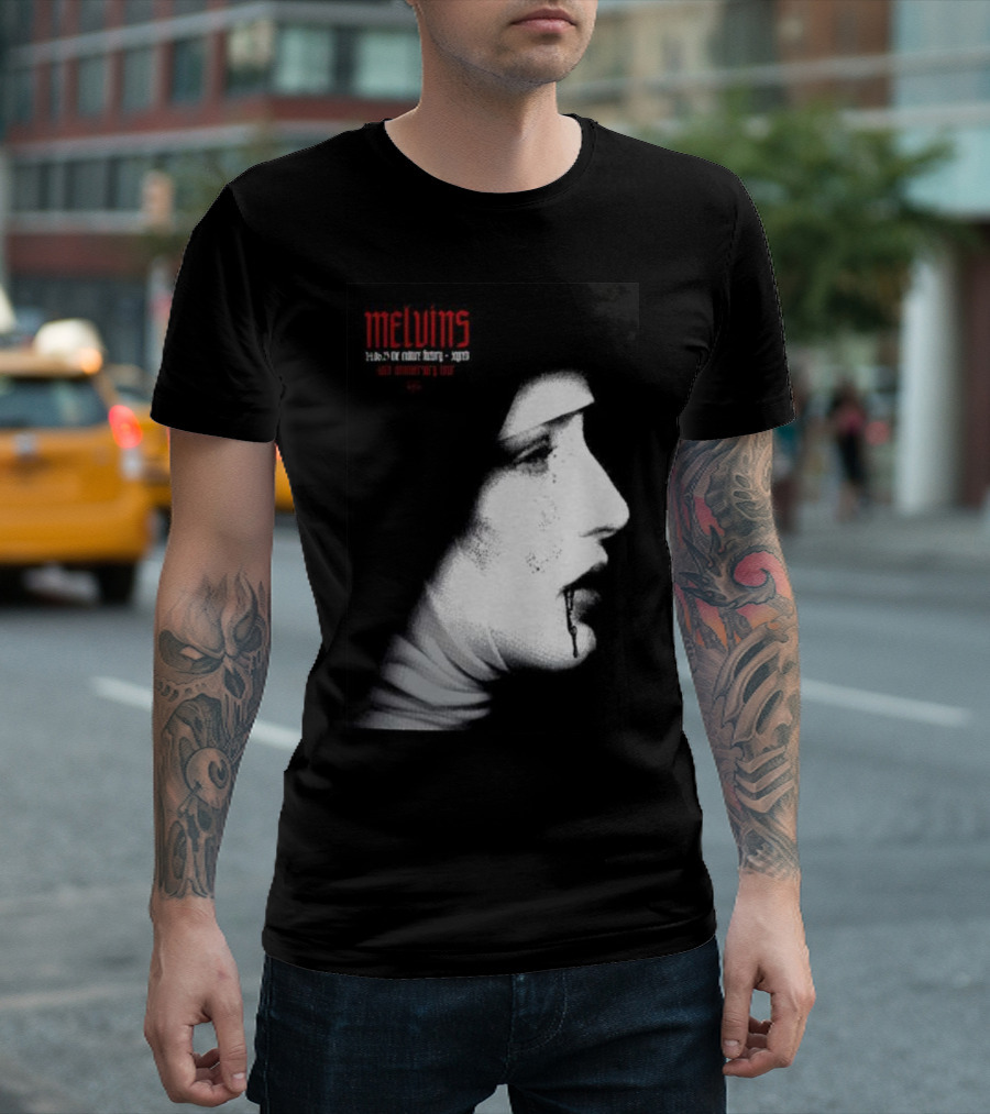 Melvins 30th Anniversary Tour Tvornica Kulture 2013 T-Shirt