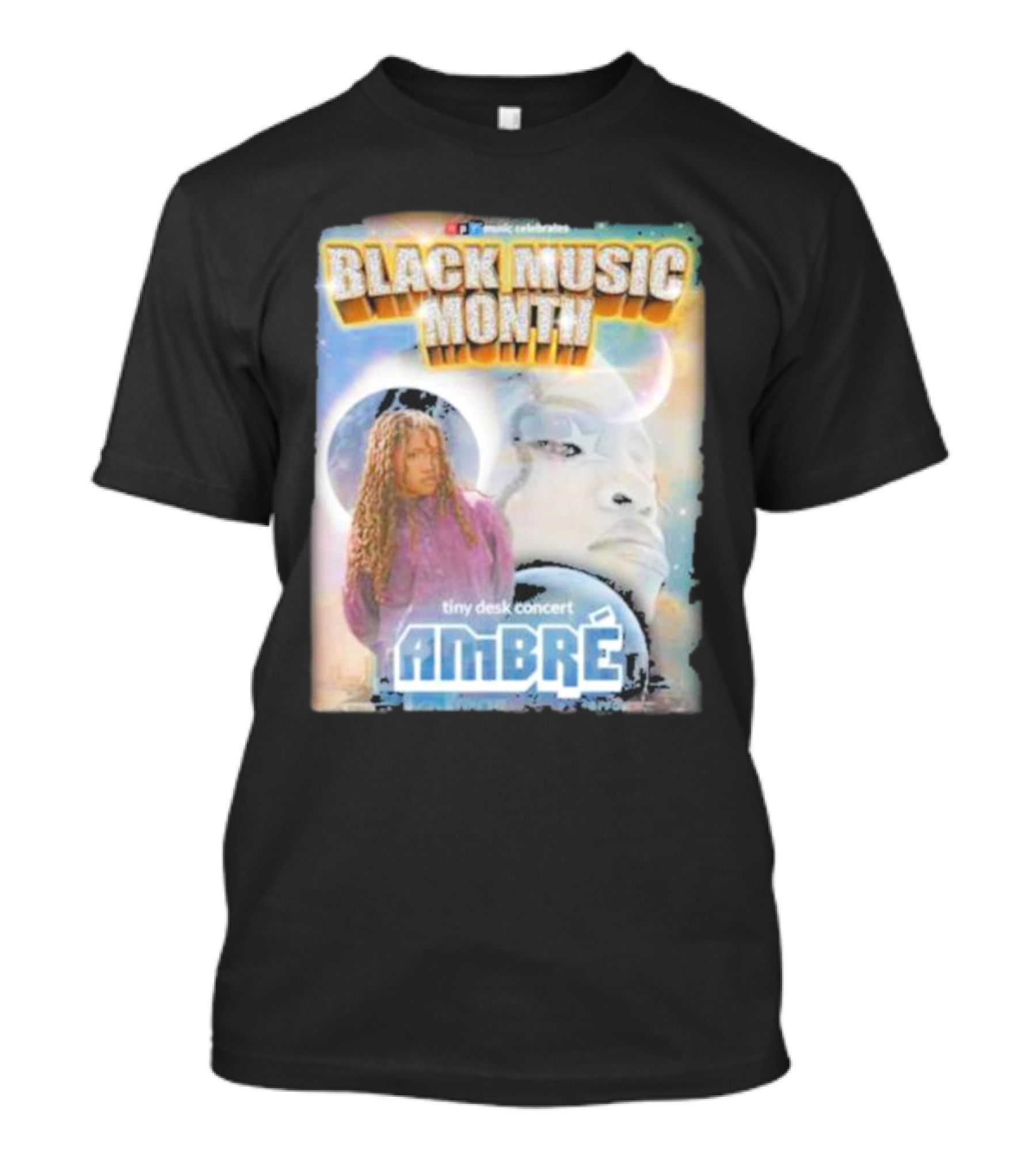 NPR Music Celebrates Black Music Month Tiny Desk Concert Ambré T-Shirt