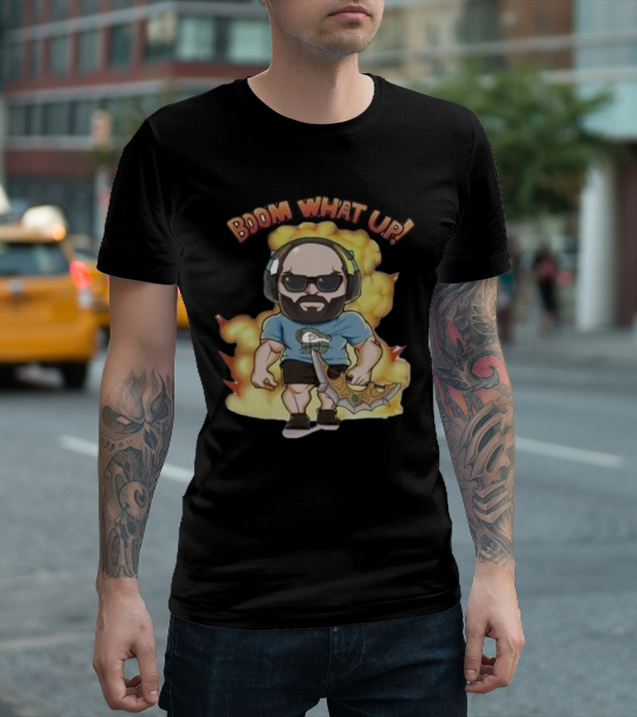 Boom What Up Nikola Jokic Gamer Style Explosion T-Shirt