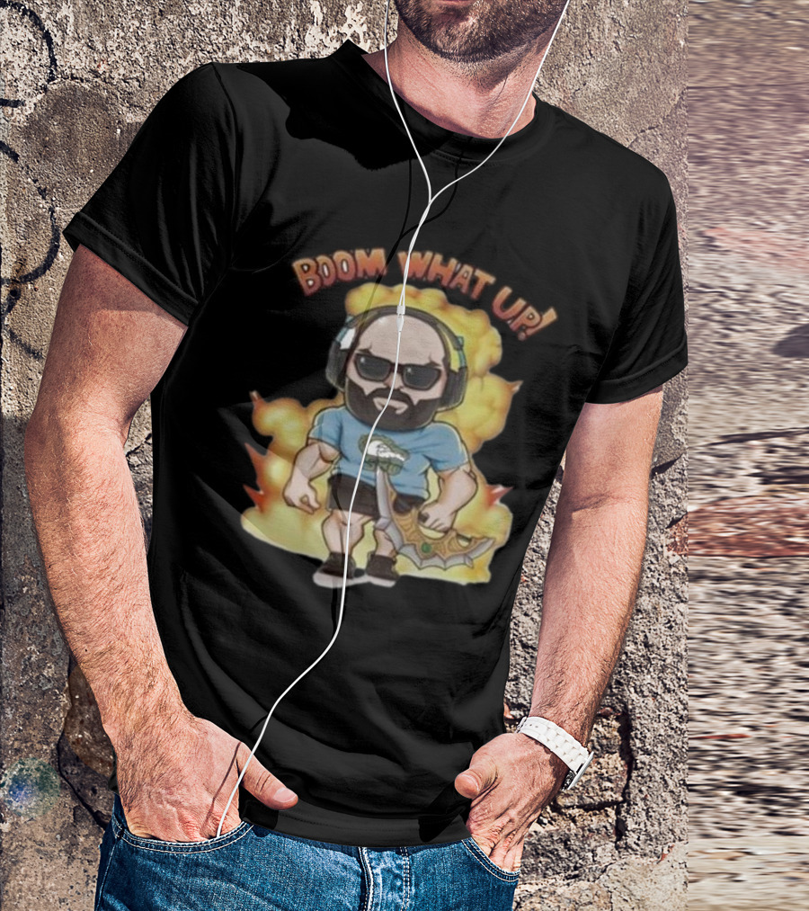 Boom What Up Nikola Jokic Gamer Style Explosion T-Shirt