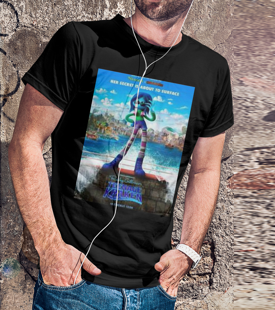 Ruby Gillman Teenage Kraken Her Secret Is About To Surface Dreamworks In Cinemas Soon T-Shirt