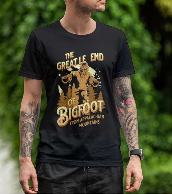 The Great Legend Of Bigfoot From Appalachian Mountains T-Shirt