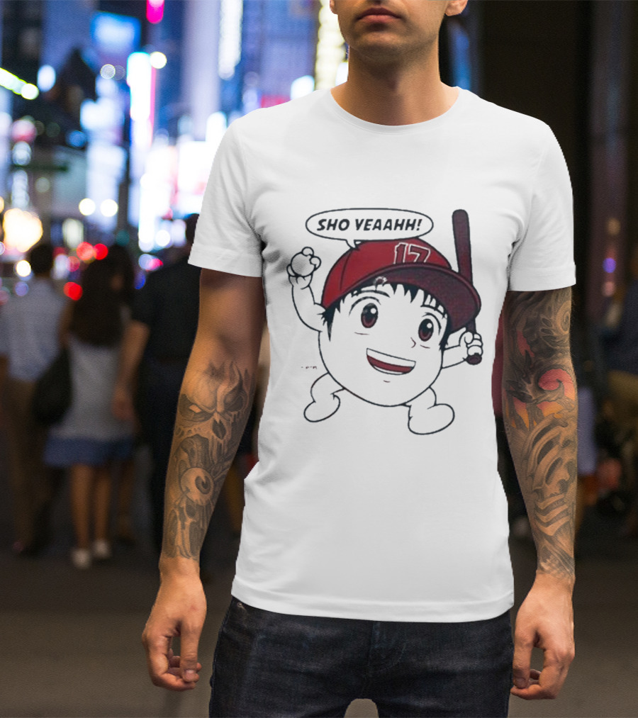 Sho Veahhh 17 Baseball Character Rotowear T-Shirt