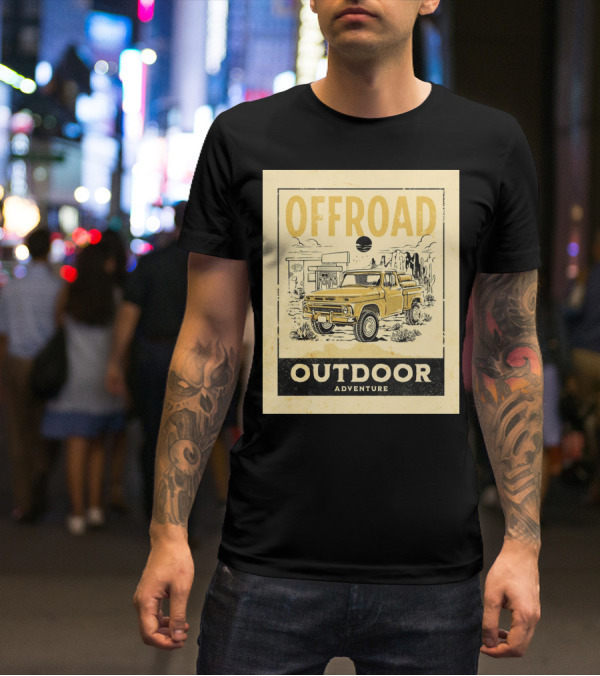Offroad Outdoor Adventure Pickup Truck T-Shirt