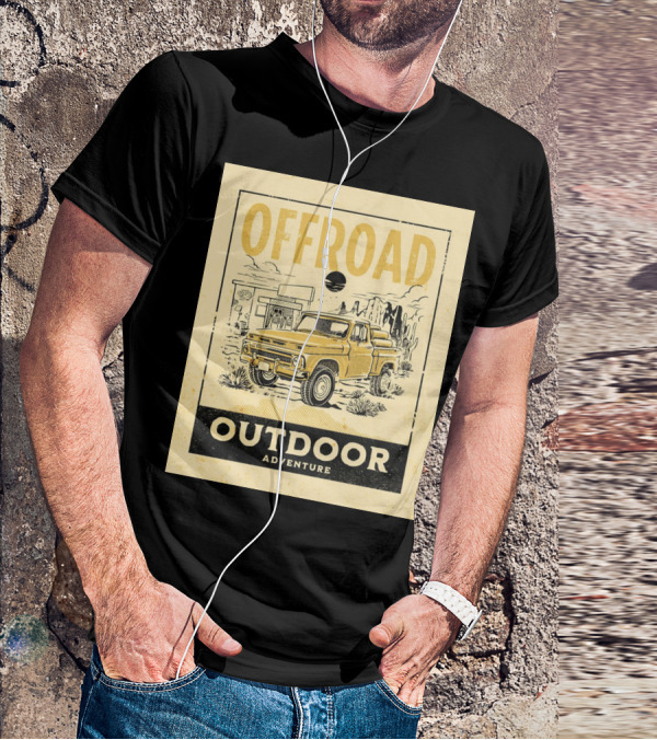Offroad Outdoor Adventure Pickup Truck T-Shirt