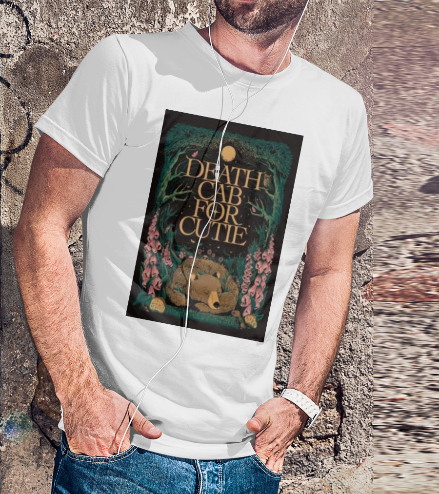 Death Cab For Cutie June 17 Greek Theatre Berkeley Bear Forest T-Shirt