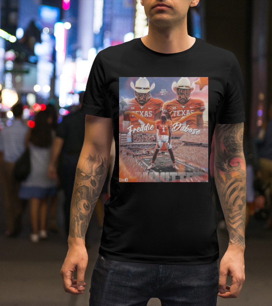 Texas Longhorns Freddie Dubose Football T-Shirt