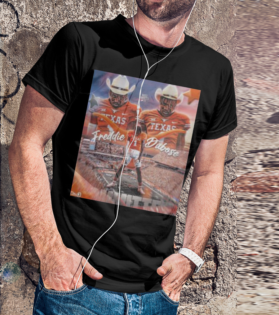 Texas Longhorns Freddie Dubose Football T-Shirt