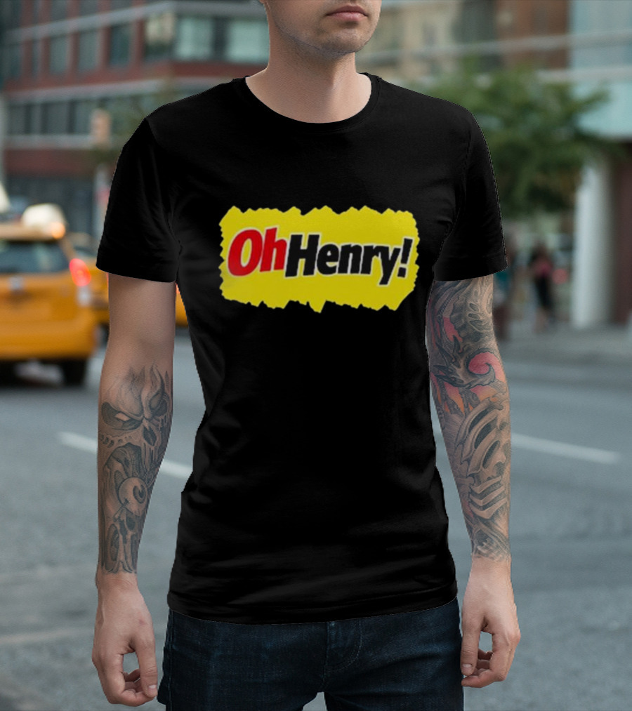 Oh Henry Candy Bar Yellow Wrapper T-Shirt