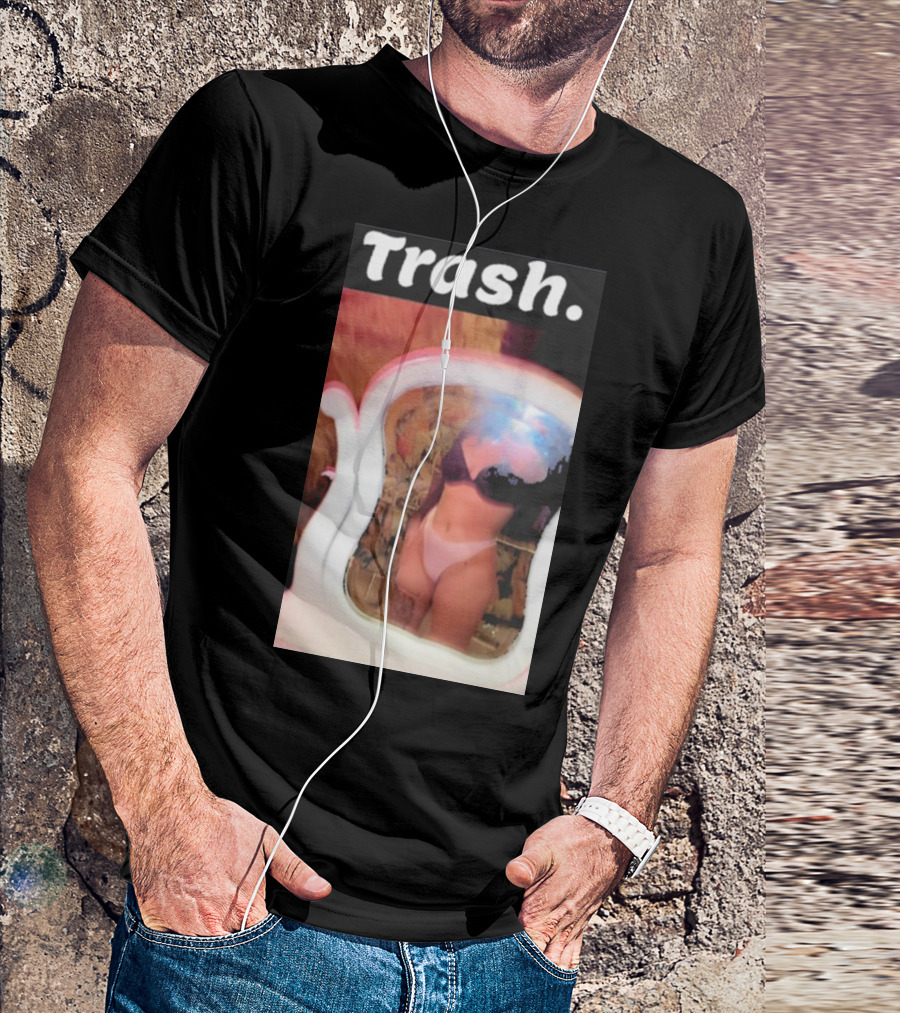Trash Mirror Reflection T-Shirt