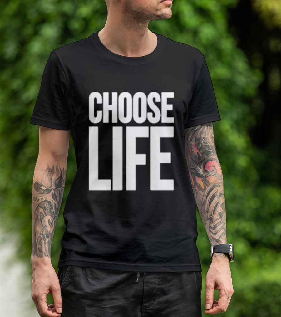 Choose Life Andrew Ridgeley George Michael Wham T-Shirt