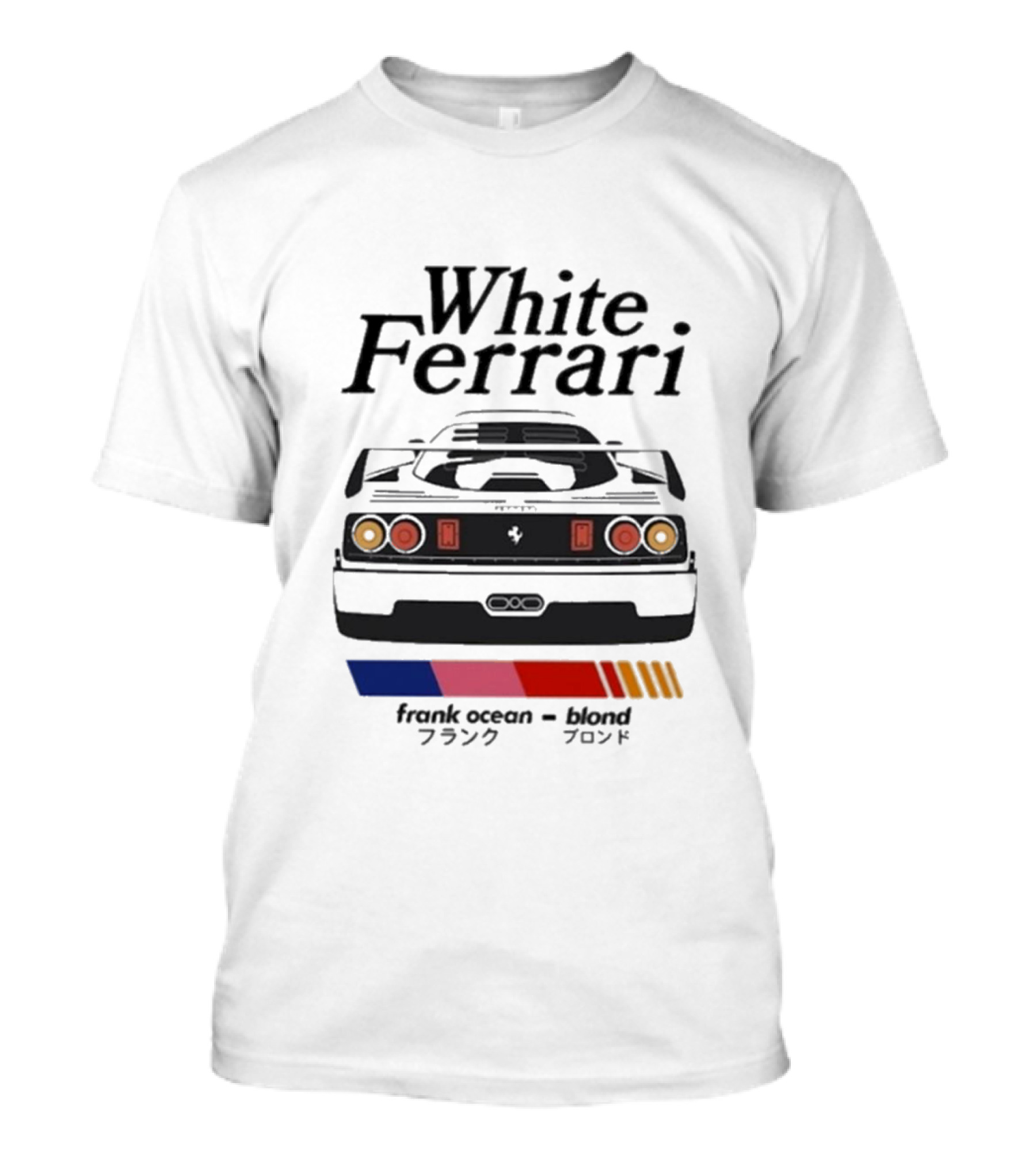 White Ferrari Frank Ocean Blond T-Shirt