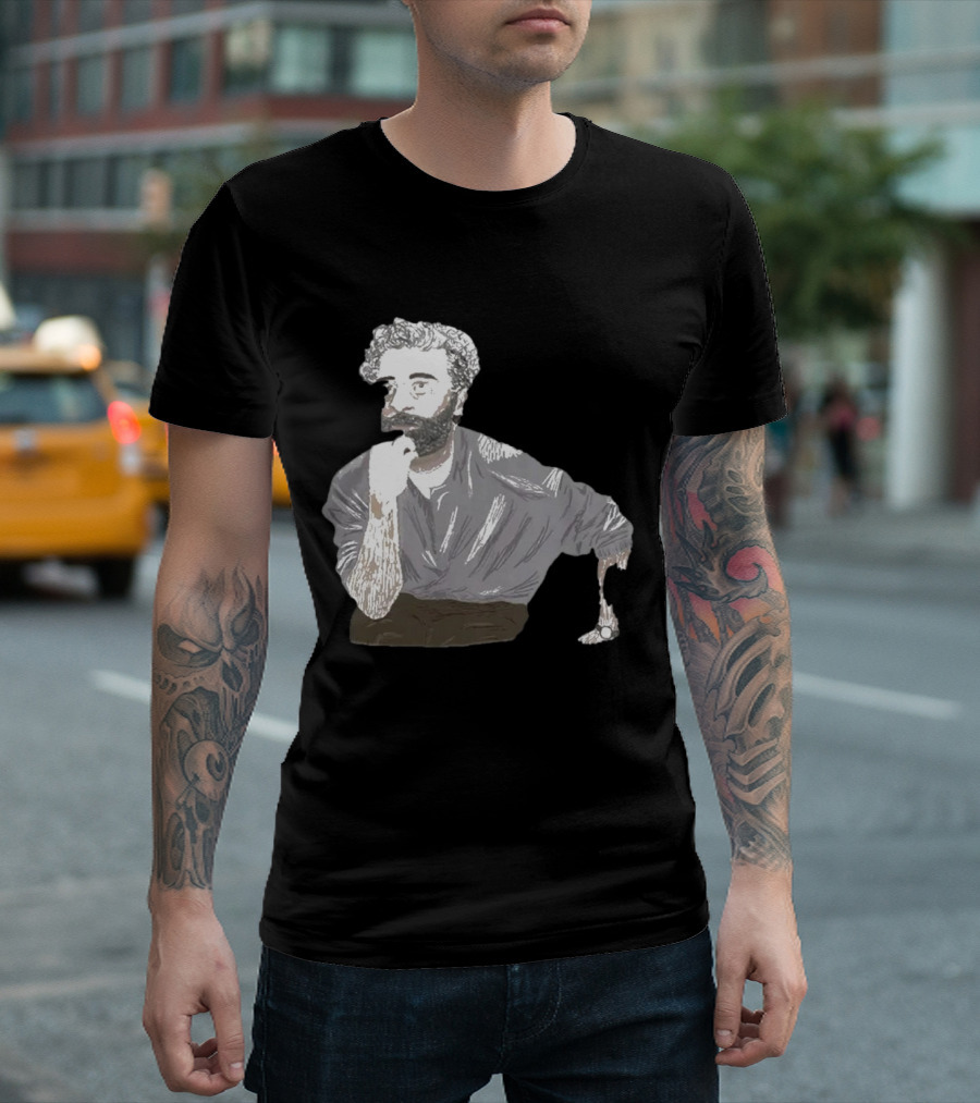 Super Yaki X Courtney LeSueur Oscar Thinking Pose T-Shirt