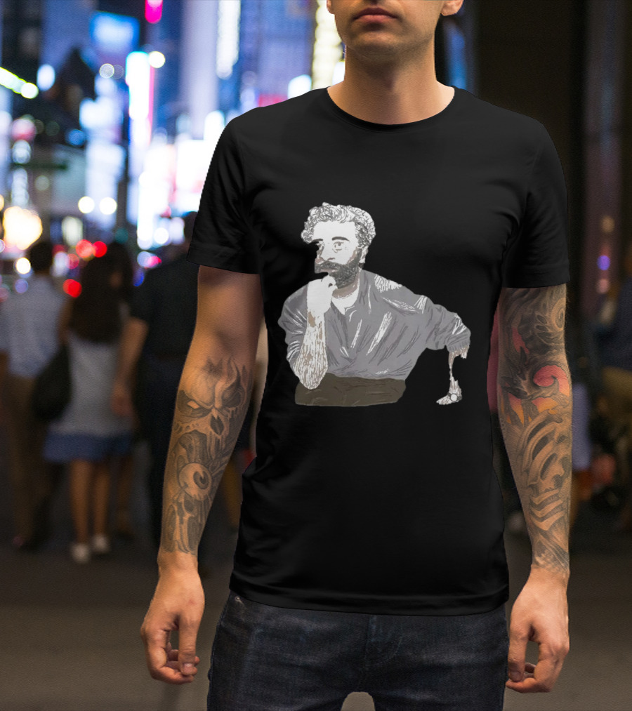 Super Yaki X Courtney LeSueur Oscar Thinking Pose T-Shirt