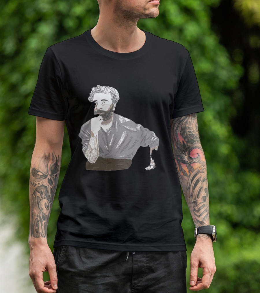 Super Yaki X Courtney LeSueur Oscar Thinking Pose T-Shirt
