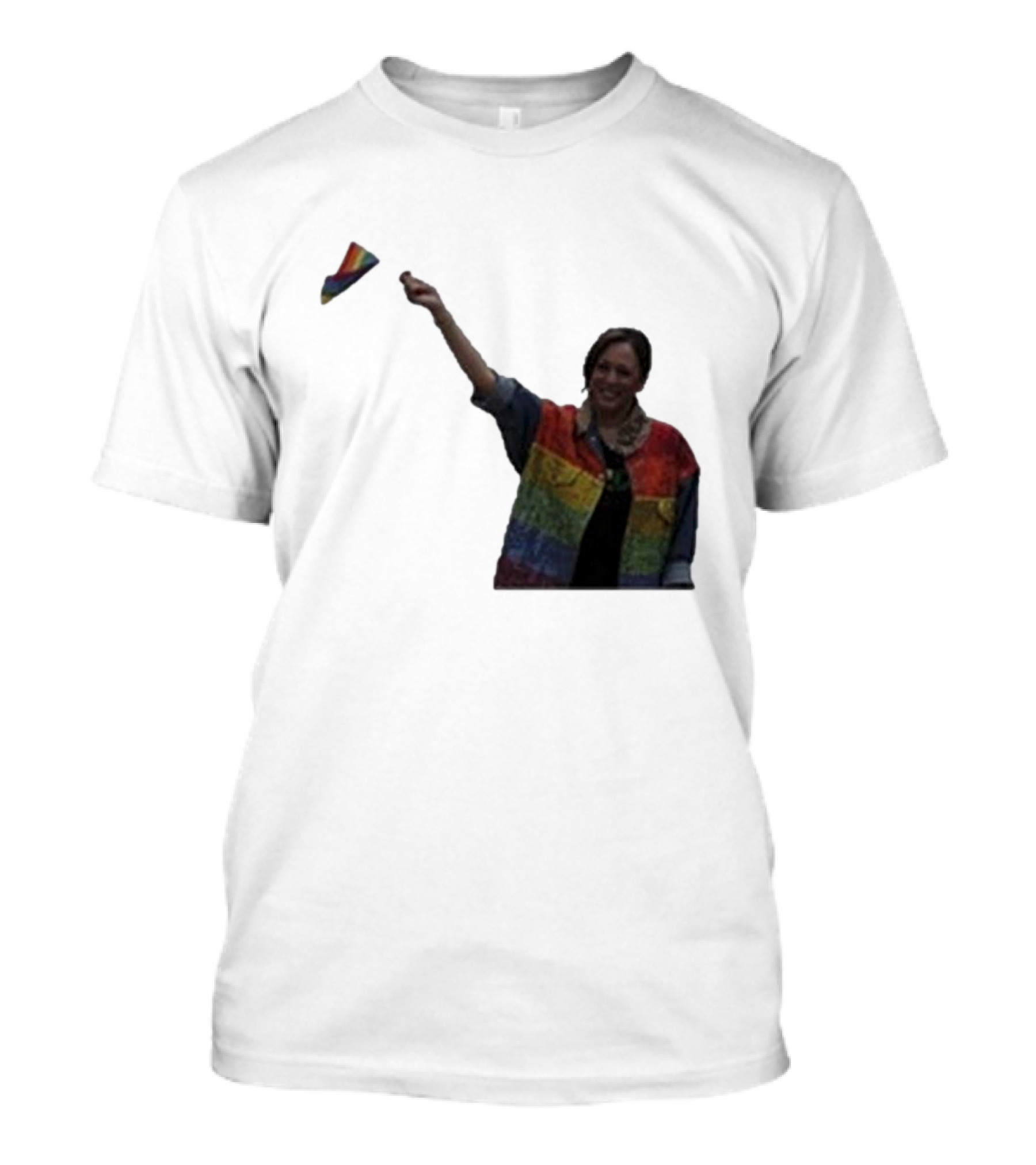 Doug Emhoff Kamala Harris Rainbow Pride T-Shirt