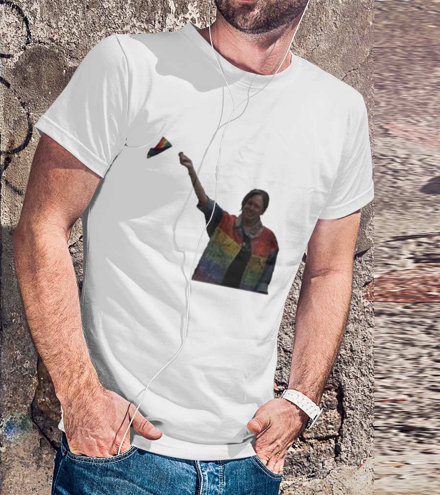Doug Emhoff Kamala Harris Rainbow Pride T-Shirt