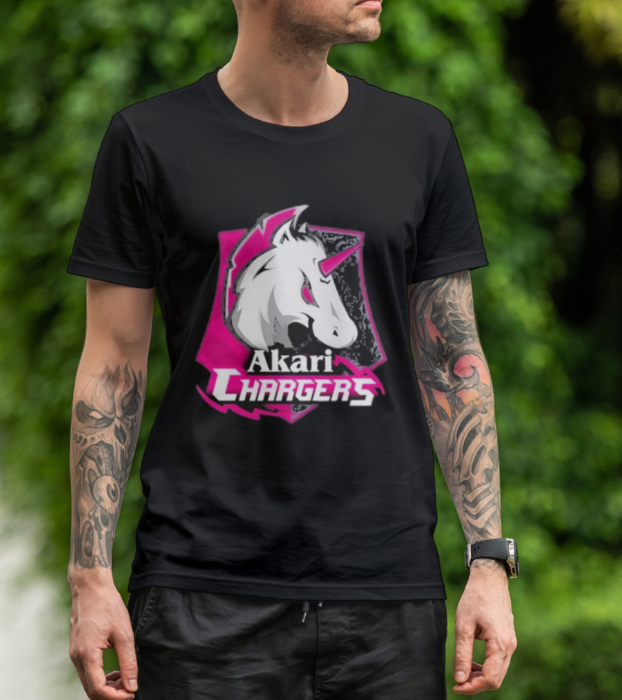 Unicorn Fifi Sharma Akari Chargers T-Shirt