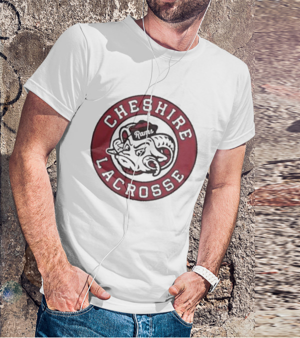 Cheshire Rams Lacrosse Team Emblem T-Shirt