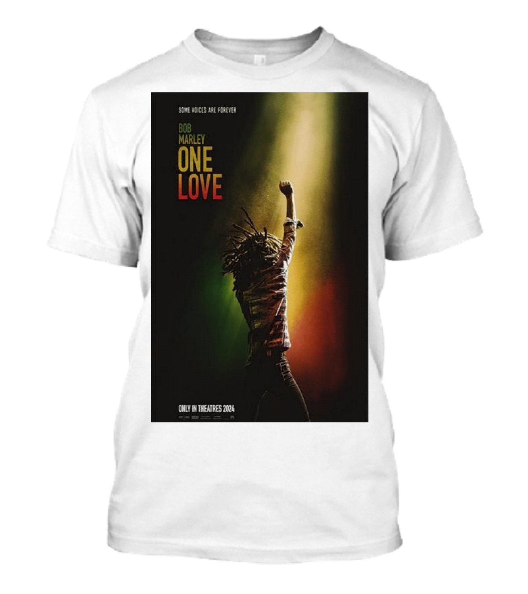 Some Voices Are Forever Bob Marley One Love Only In Theatres T-Shirt