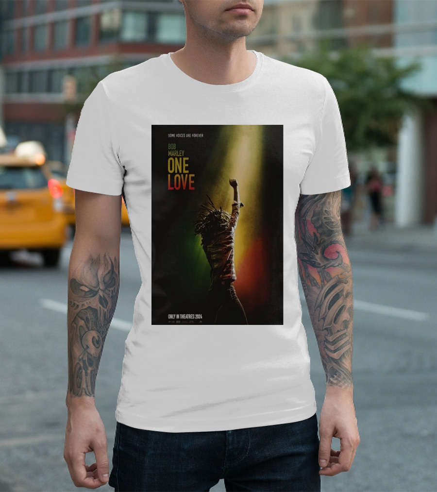 Some Voices Are Forever Bob Marley One Love Only In Theatres T-Shirt