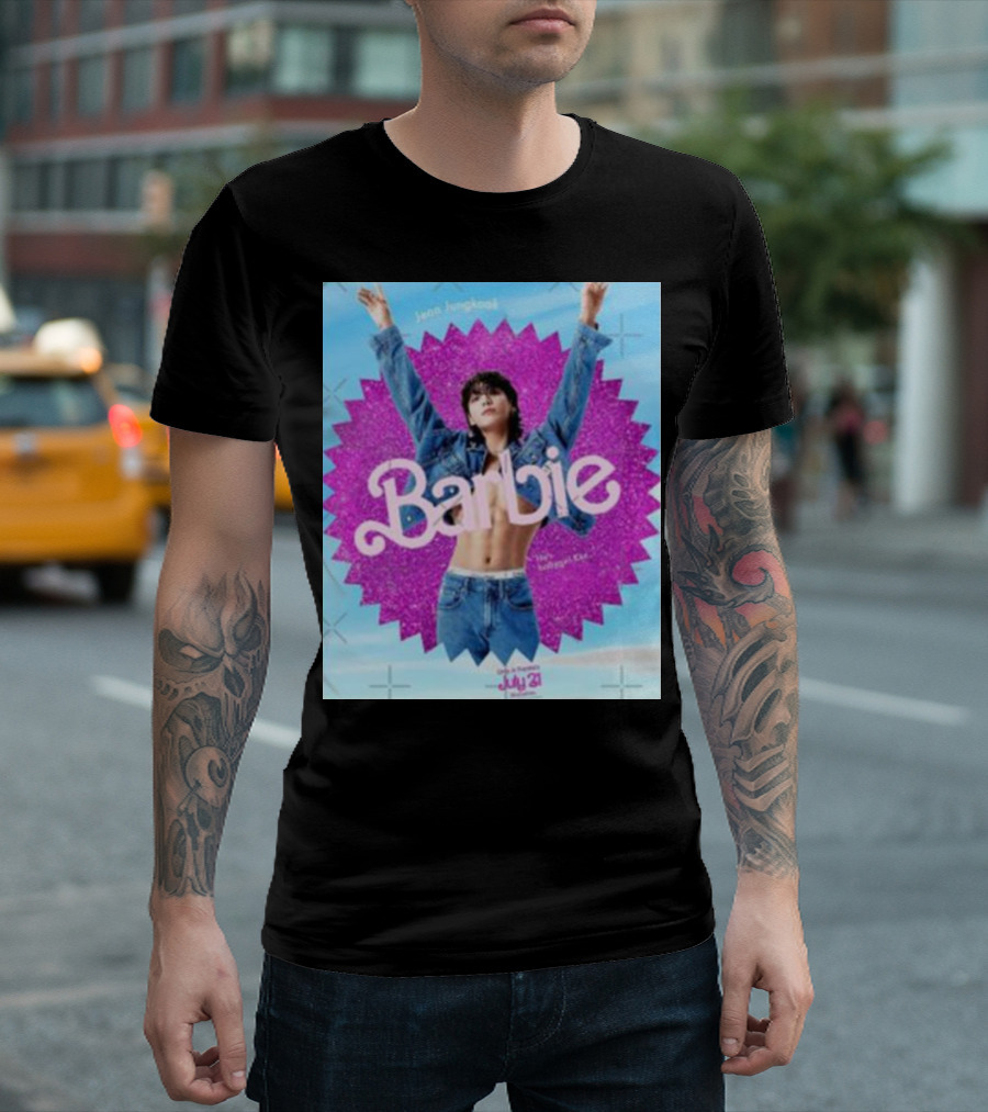 Jeon Jungkook Barbie July 21 Ken Edition T-Shirt