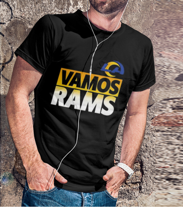 Los Angeles Rams Vamos American Football LA T-Shirt
