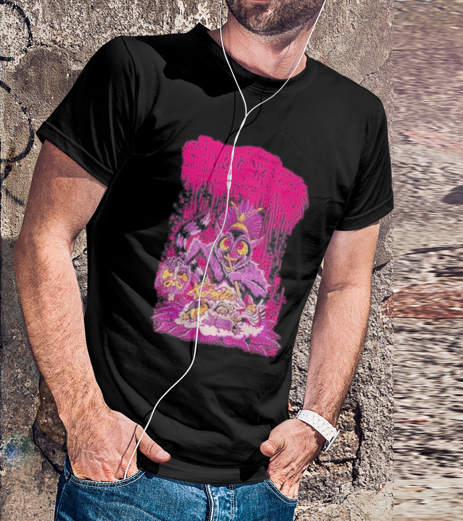 Madagascar I Like To Move It Move It Raccoon Painting T-Shirt