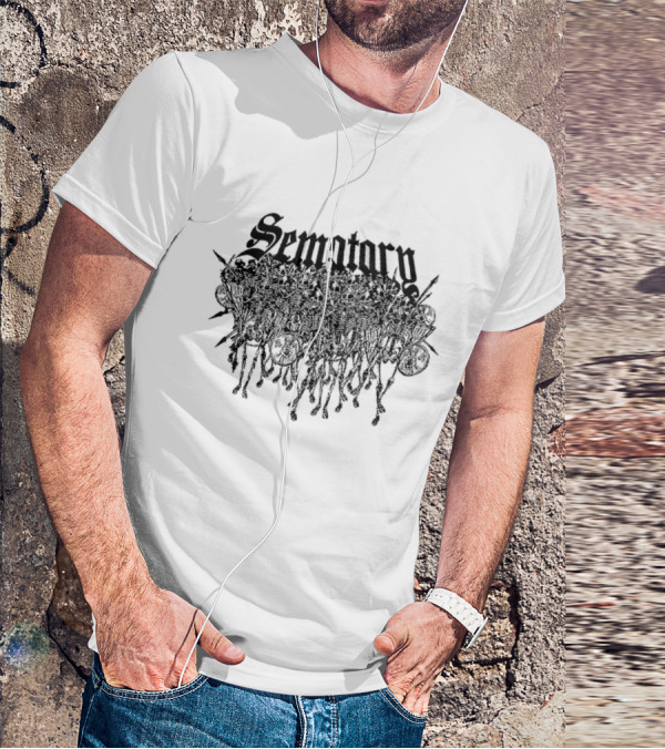 Sematary Skelling Tons Gothic Skeleton T-Shirt