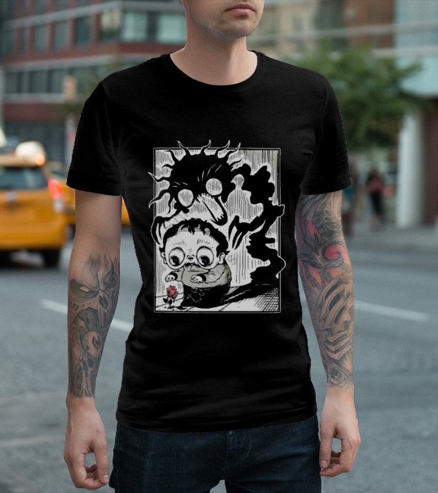 Meatcanyon Melvin Rose Creepy Shadow Figure T-Shirt
