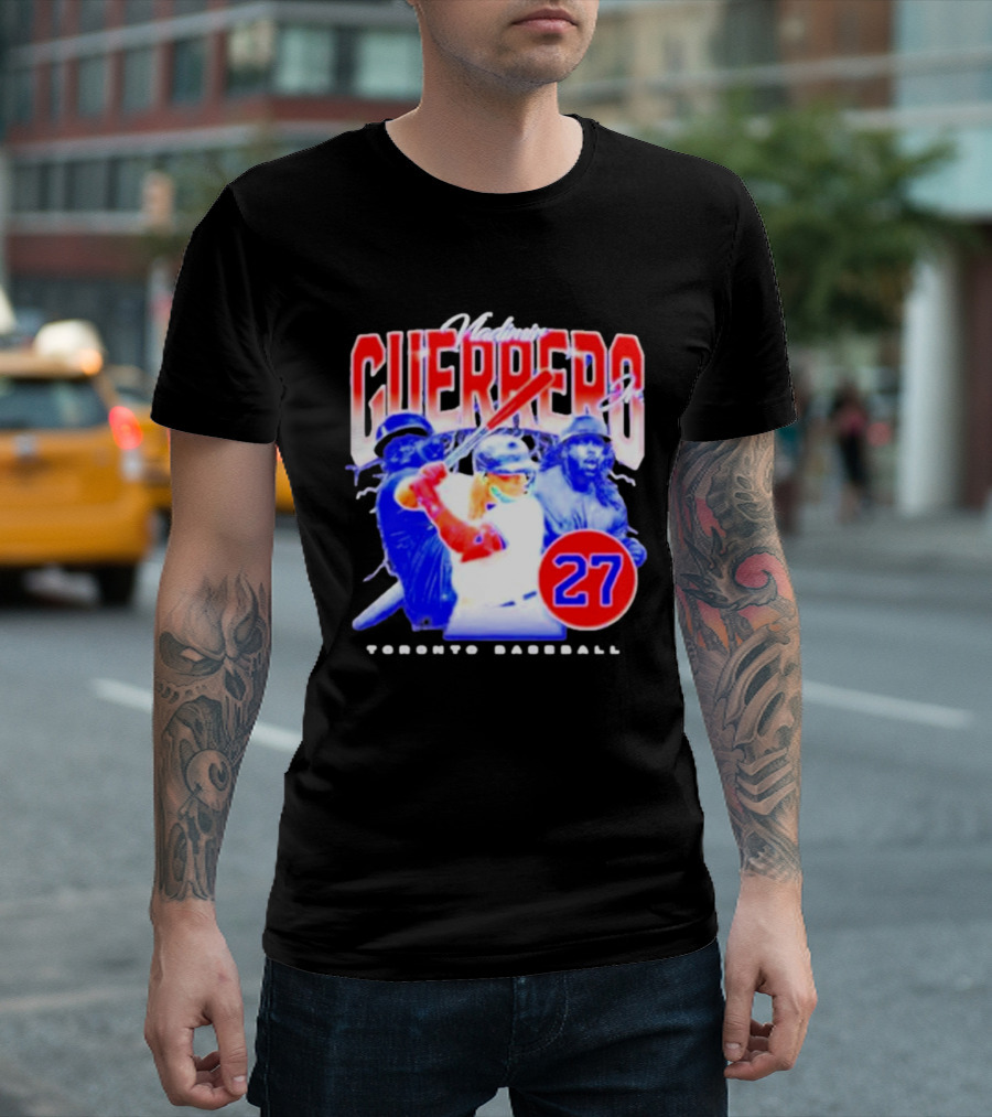 Toronto Baseball Vladimir Guerrero Jr Guerrero 27 T-Shirt