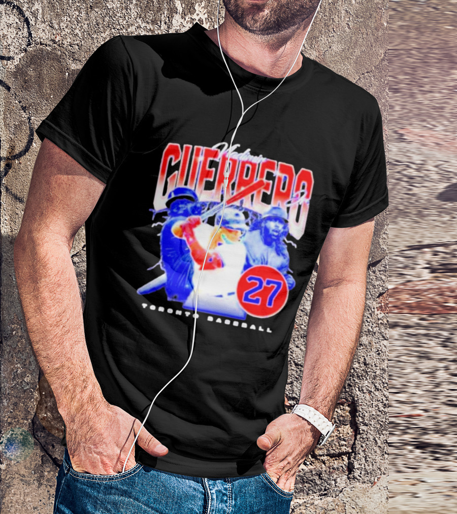 Toronto Baseball Vladimir Guerrero Jr Guerrero 27 T-Shirt