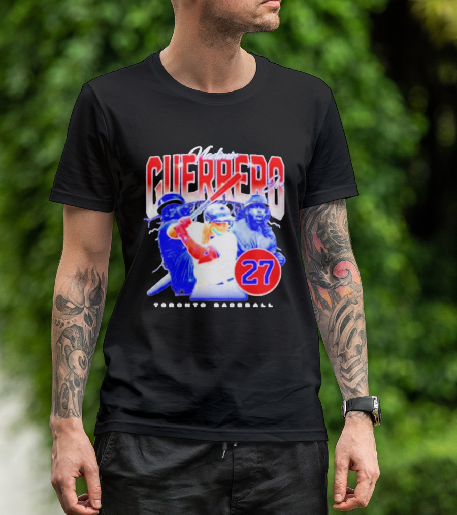 Toronto Baseball Vladimir Guerrero Jr Guerrero 27 T-Shirt