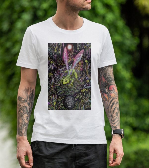 Les Claypool’s Fearless Flying Frog Brigade Psychedelic Creature Art Wheatland T-Shirt