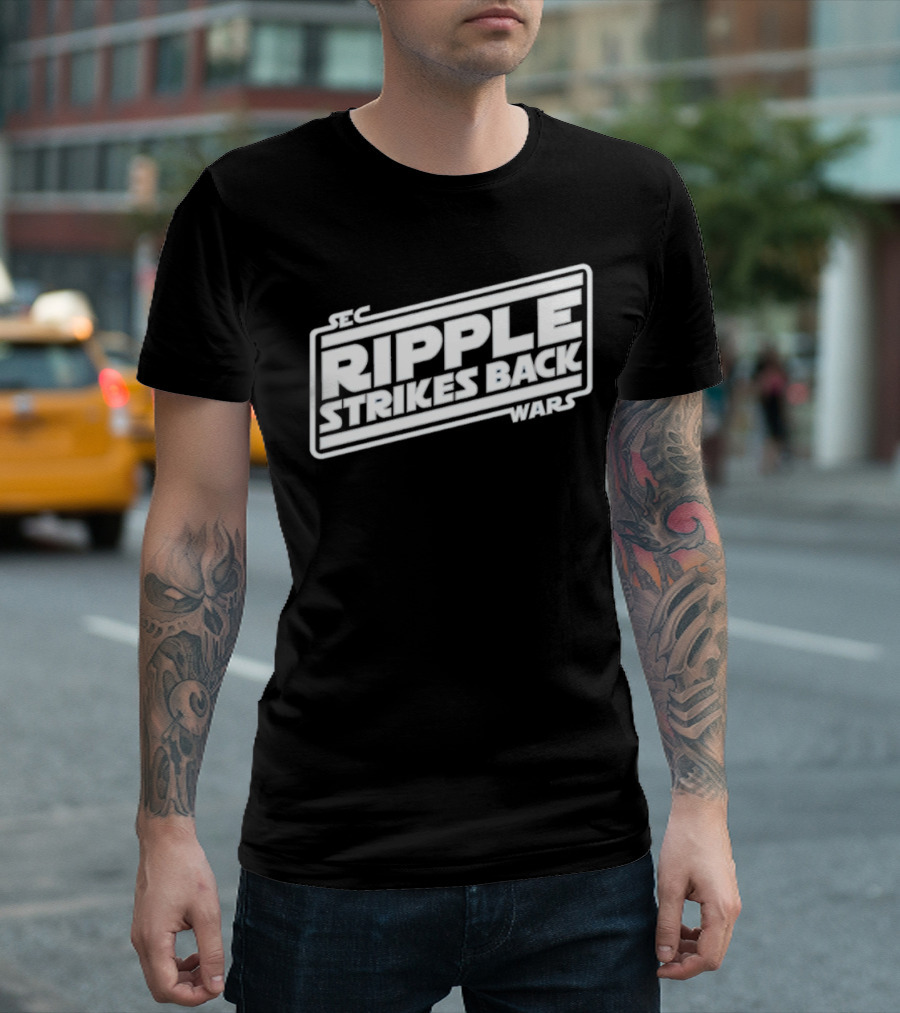 Ripple Strikes Back SEC Wars T-Shirt