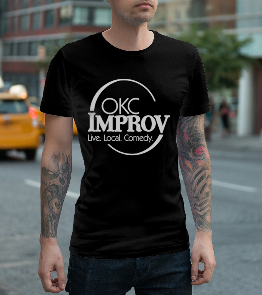 OKC Improv Live Local Comedy Entertainment Event T-Shirt
