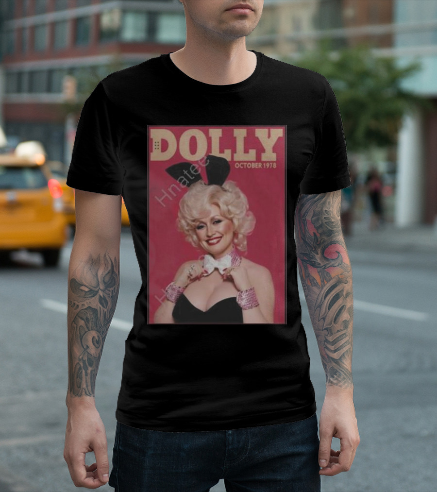 Dolly October 1978 Cover Bunny Ears Glamour T-Shirt