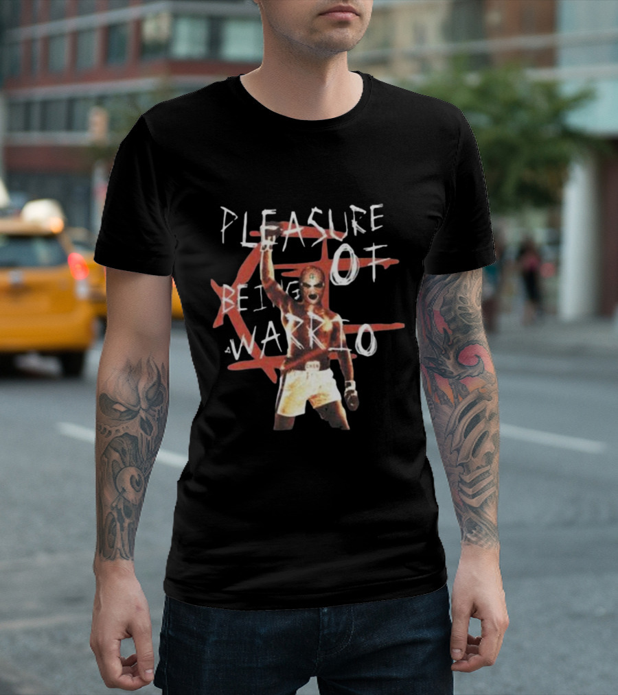 Pleasure of Being a Warrior Boxing T-Shirt