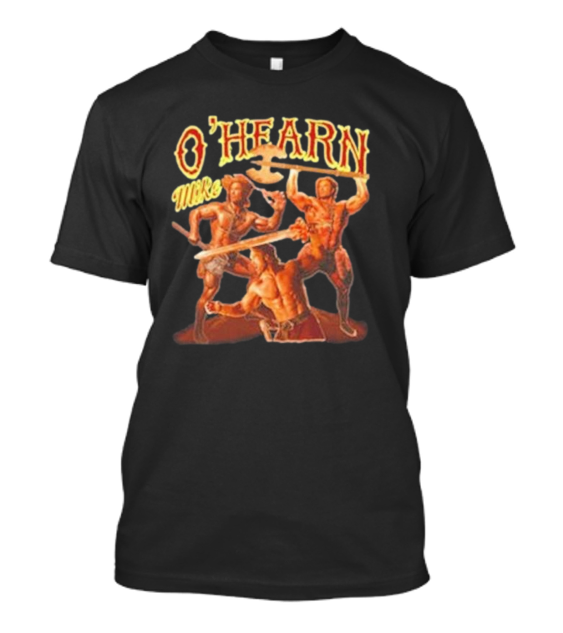 Mike O'Hearn Warrior Adventure Battle Iconic Legends T-Shirt