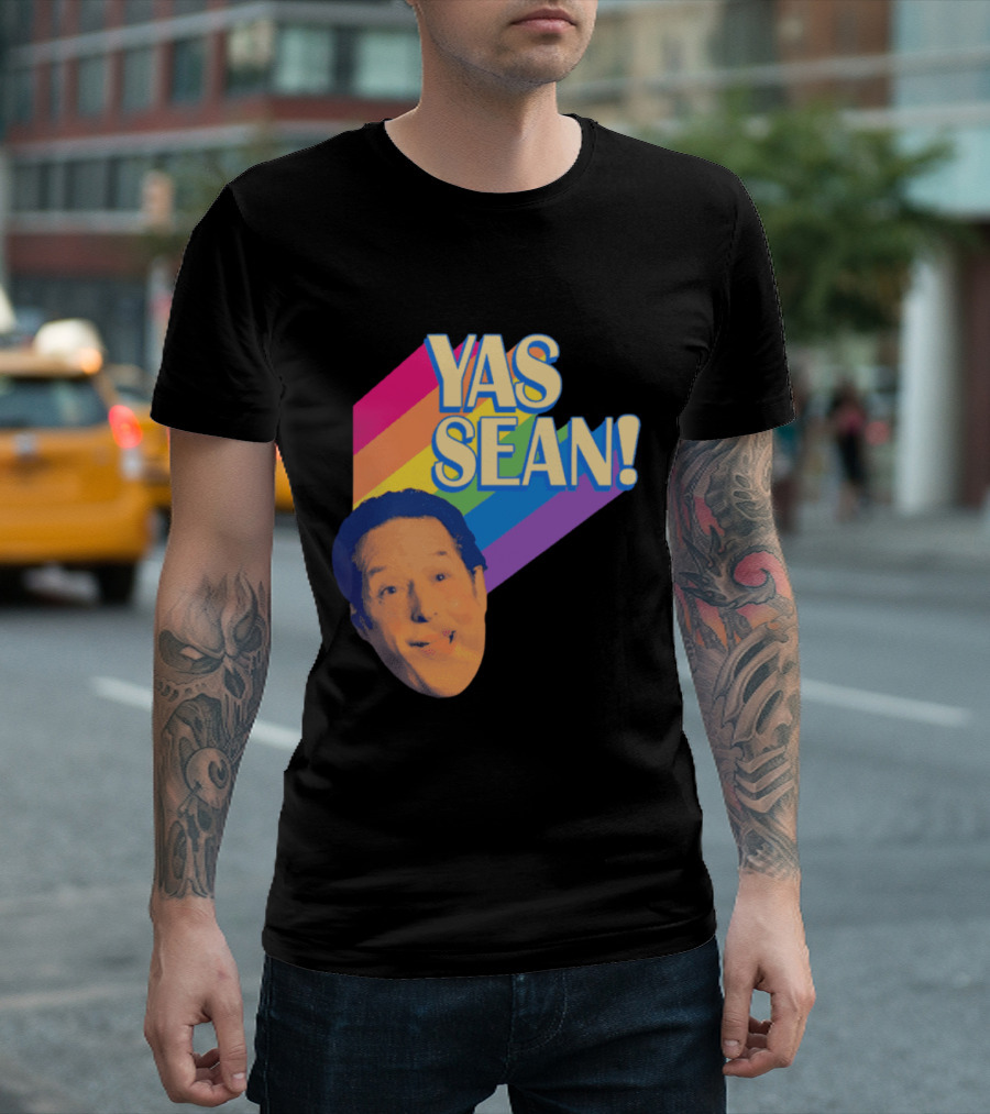 Yas Sean Rainbow Face T-Shirt