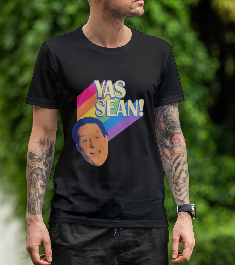Yas Sean Rainbow Face T-Shirt