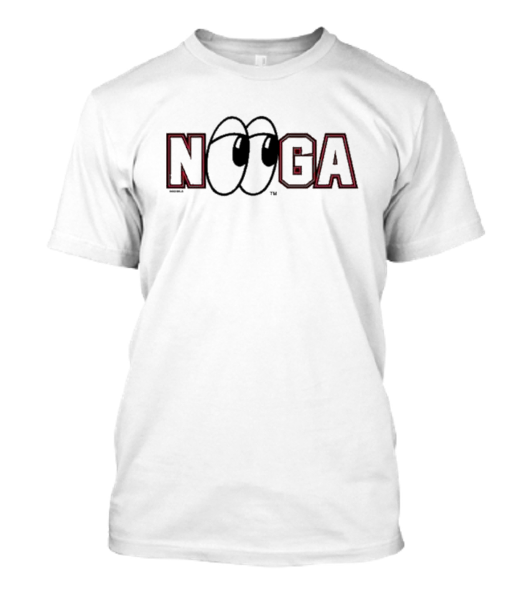 Chattanooga Lookouts Nooga With Eyes T-Shirt