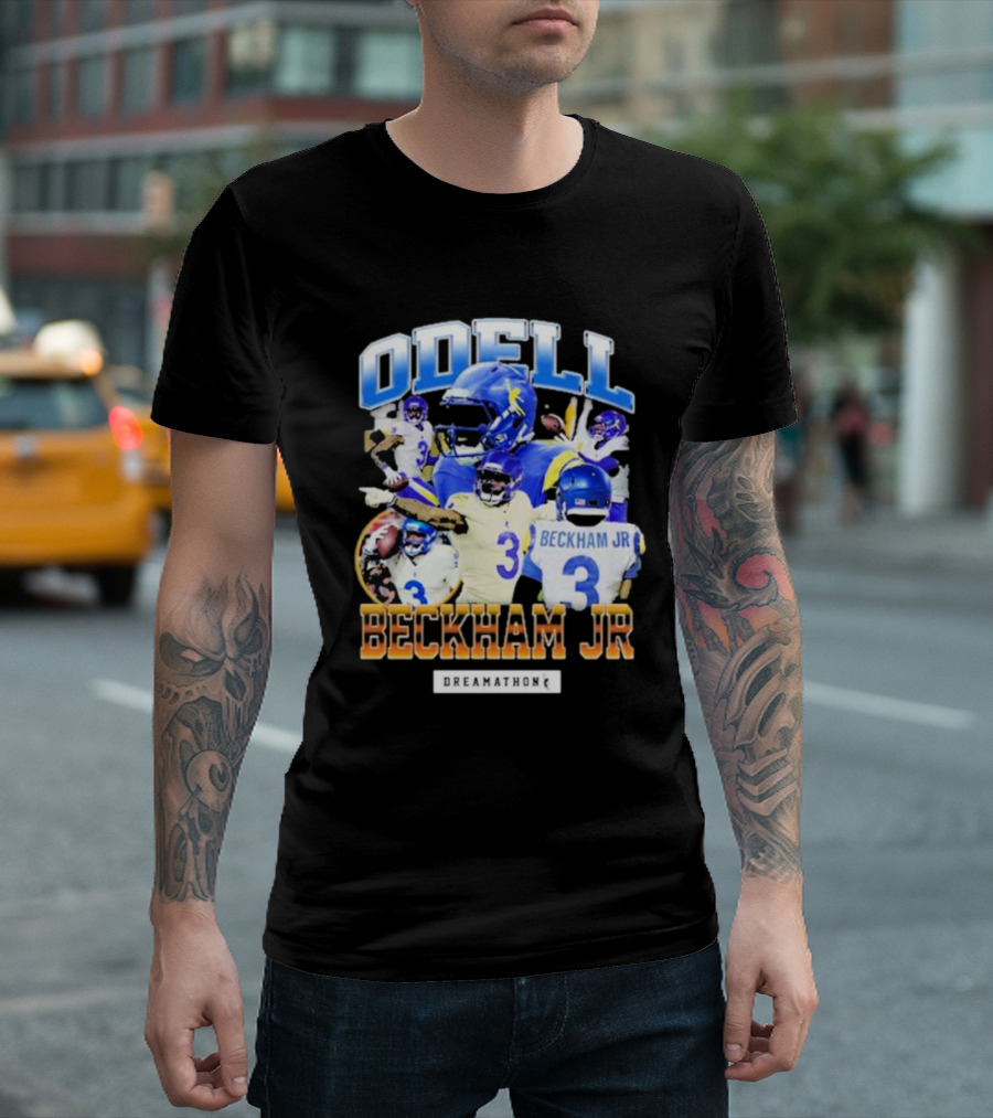 ODELL BECKHAM JR 3 DREAMATHON T-Shirt