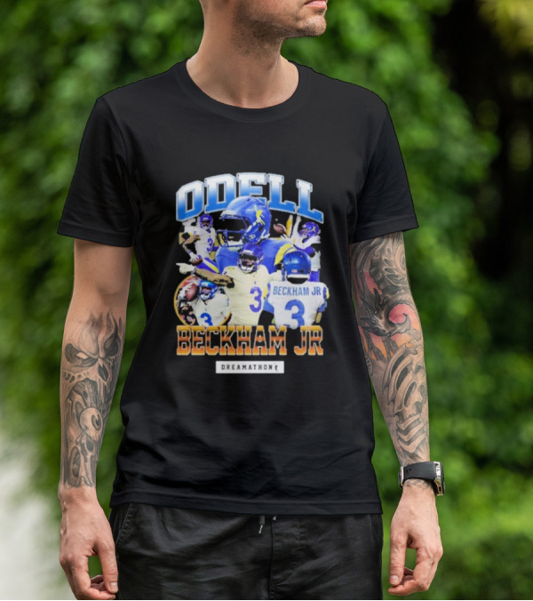 ODELL BECKHAM JR 3 DREAMATHON T-Shirt