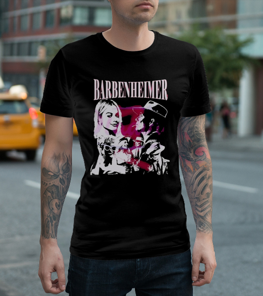 Barbenheimer Come On Baby Let's Go Party Vintage Style Iconic T-Shirt
