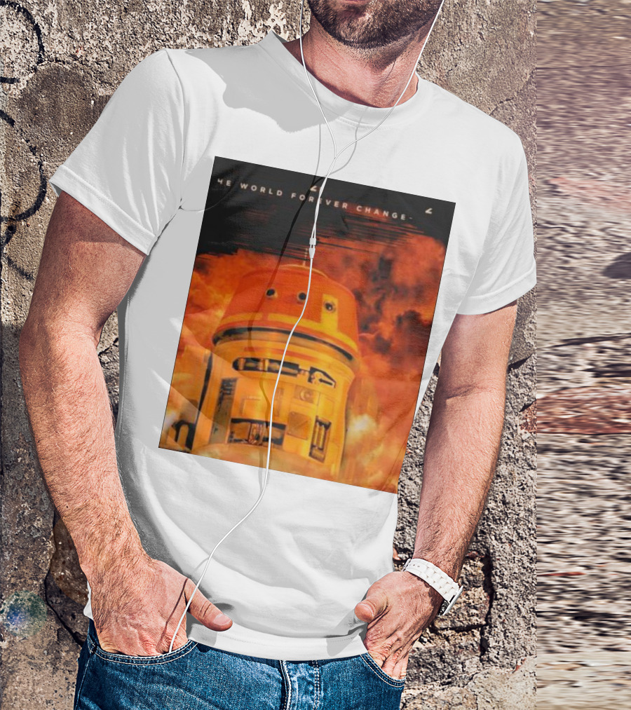 The World Forever Changes Christopher Nolan Choppenheimer 7 21 23 T-Shirt
