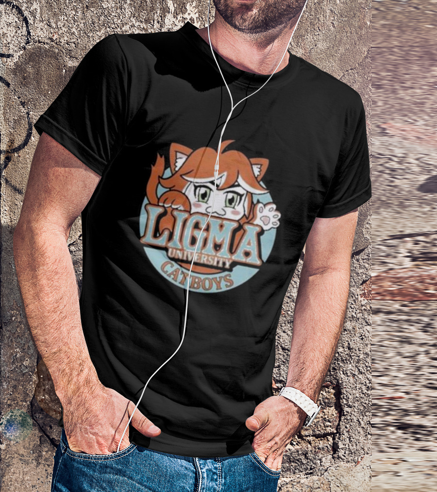 Professor Lando Ligma University Catboys T-Shirt