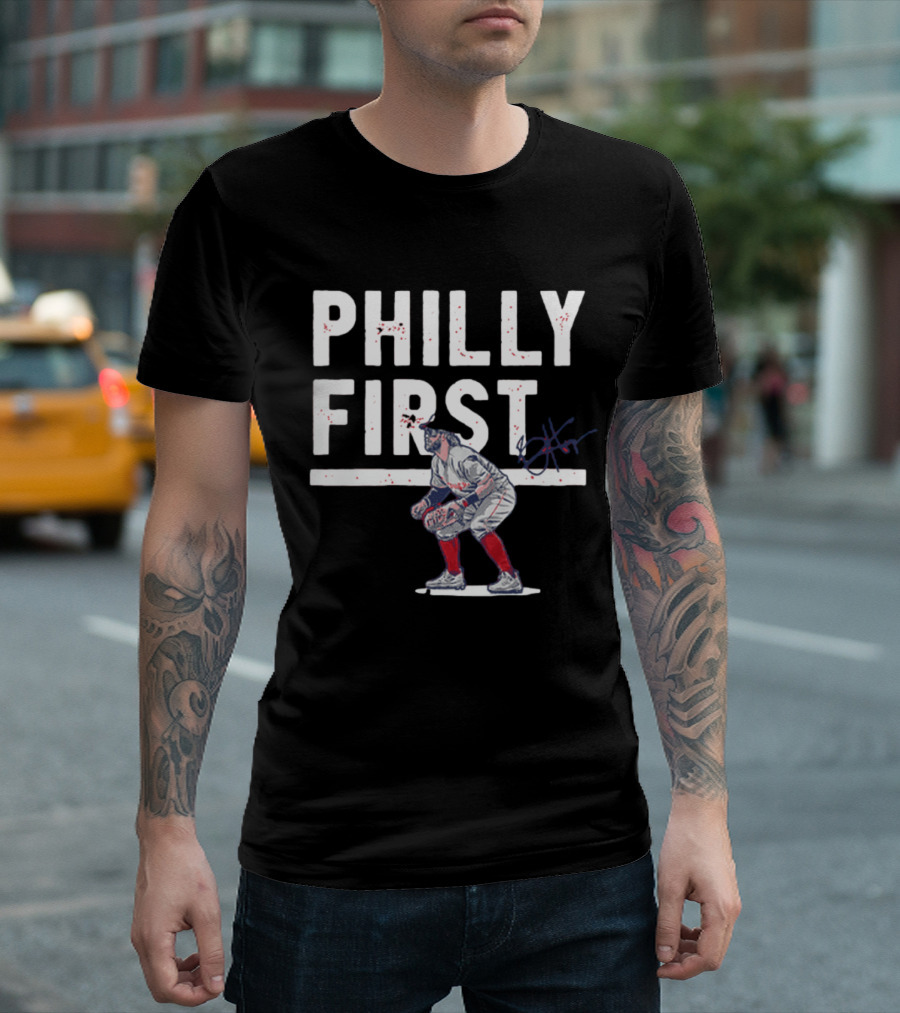 Philly First Baseball Figure with Signature T-Shirt