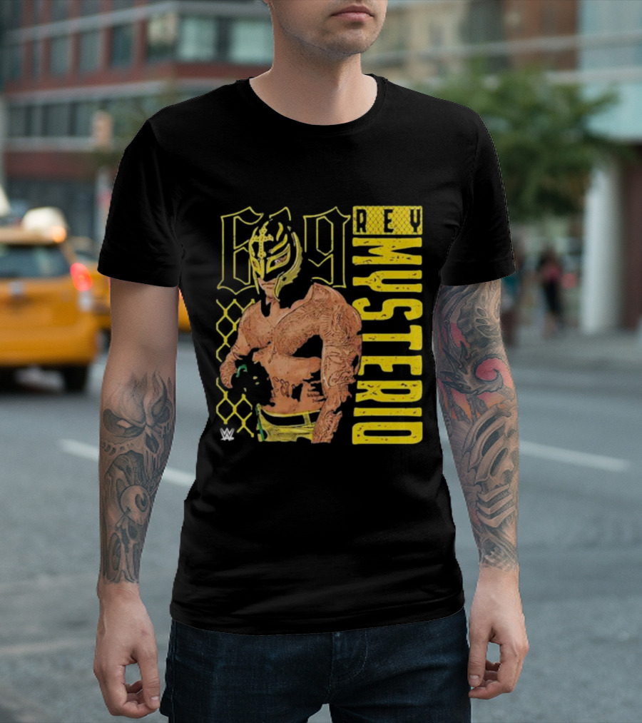 Rey Mysterio 619 WWE Pose Mysterio T-Shirt